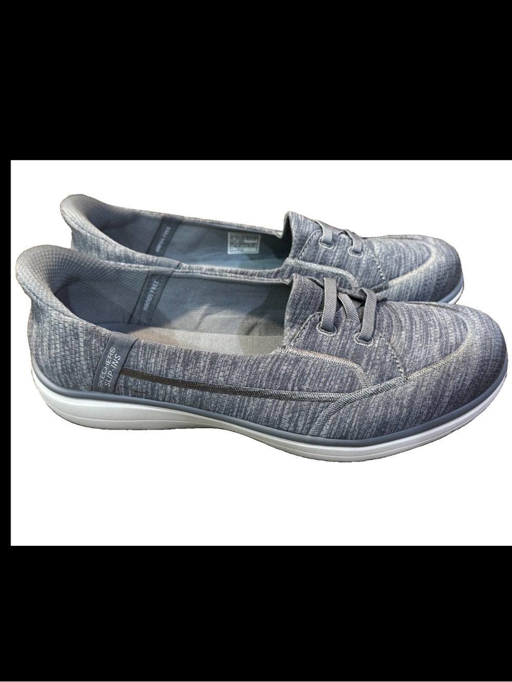 Skechers Slip-ins On-the-GO Flex Comfort Sneaker Women’s 9.5 Gray Hands Free